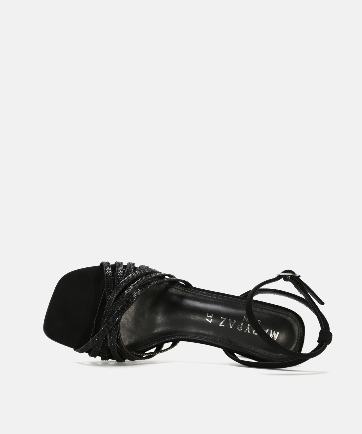 Sandalia tac&oacute;n strass image number null